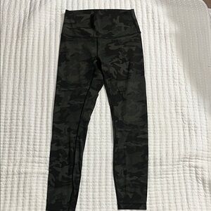 lululemon athletica Black Camouflage Leggings